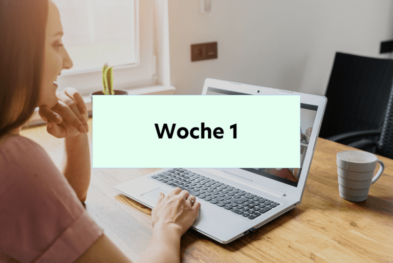 Investieren lernen_Woche 1